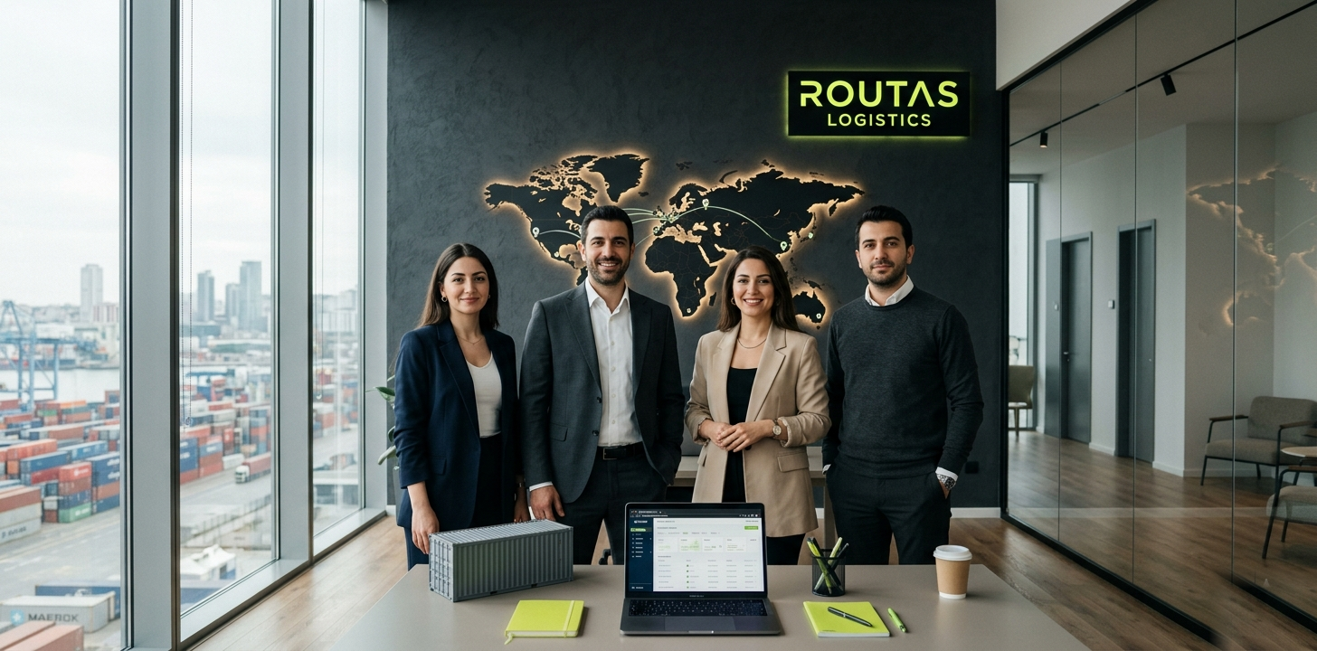 Routas Logistics ekibi
